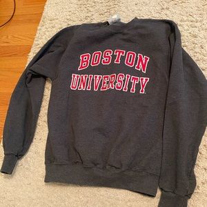 Boston University crew neck